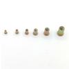 300Pcs Rivet Nut Metric Imperial Combination Set Color Plated Zinc Carbon Steel M3‑M8
