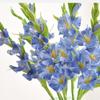 PU Material Artificial Gladiolus Branches Purple Gladiolus Bouquet Art PU Fake Flowers  DIY Crafts