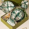 Салатница из костяного фарфора 'Розовый сад'