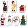 Santa Claus Xmas Tree Christmas Miniatures Figurines Desktop Ornament Micro Landscape Doll House