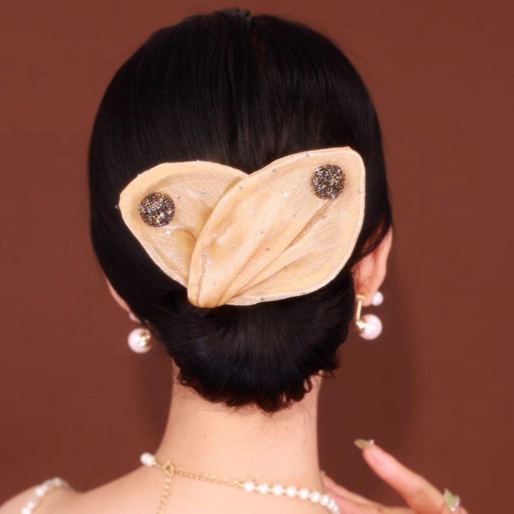 Нескользящая бигуди для волос с гибким ленивым покрытием Элегантная заколка для волос в виде цветка для женщин и девочек