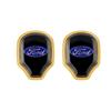1/2Pcs 3D Metal Car Interior Storage Hook Up Sticker Accessories For Ford ST FOCUS 2 Mondeo KDJF76 Fiesta Kuga MK2 MK3 MK4 Accessories