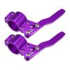 X AUTOHAUX Blunt Car Direction Indicator Extension Steering Wheel Extension Turn Rod Positioning Kit Rod Extension 2pcs Purple