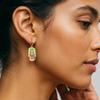 Nidin San Judas Tadeo Virgen de Guadalupe Enamel Drop Earrings For Women Colorful Drip Oil Religious Catholic Ear Jewelry Gifts