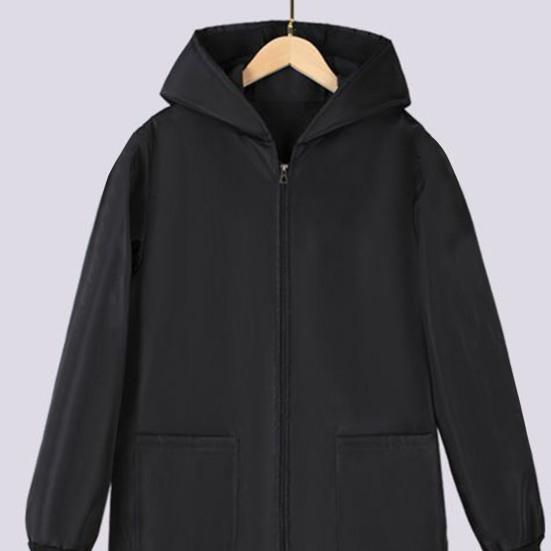 Пальто с защитой от масла и высокой цветовой насыщенностью, женская куртка с капюшоном и длинным рукавом, термоизоляционная водонепроницаемая верхняя одежда