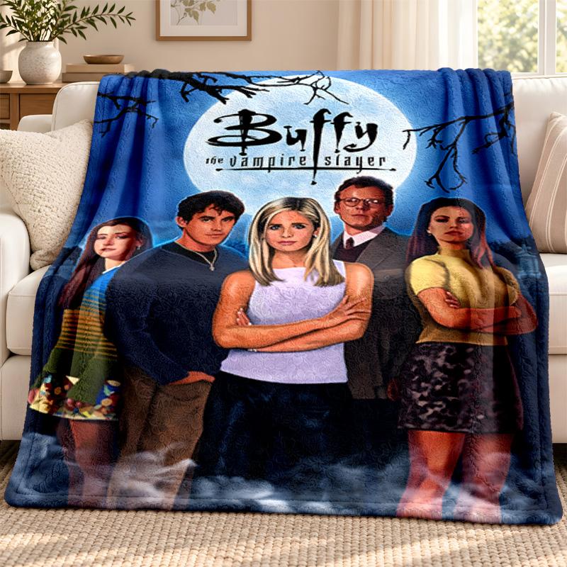Buffy blanket Flannel Blanket Soft Cozy Plush Throw for Sofa Bed Lightweight Home Decoration Outdoor camping
