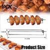 Professional BBQ Meat Turner Chicken Wing Grill Skewers, Stainless Steel Barbecue Wings Fork, Heat Outdoor Grilling Accessories Resistant Clamping