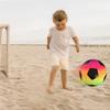 Soccer Ball Volleyball Inflatable Football Toy Beach Rainbow Balls Rainbow Football PVC Playthings
