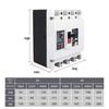 DELIXI Electric 3-Phase Molded Case Leakage Circuit Breaker