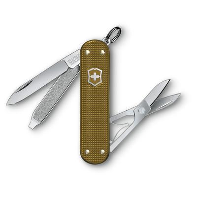 Классический SD ALOX Limited Edition 2024 Terra Brown Swiss Army Knife Многофункциональный нож для отдыха на природе с плоской отверткой Swiss