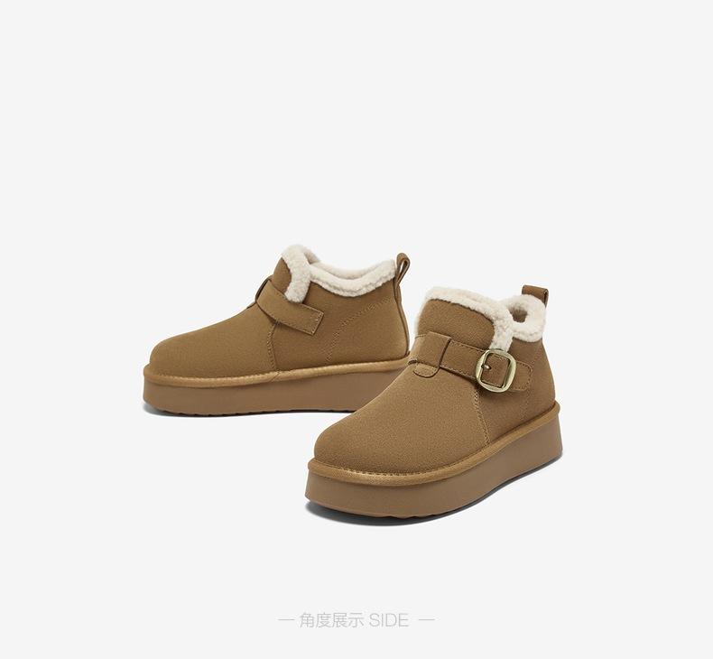 Bestu 25 Winter Snow Boots Fashion Retro Casual Women's Short Boots N8082DD5