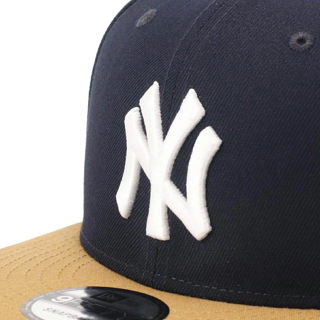 New Era 950 NEYYAN NVY WHITE SWHT 25J Кепка с прямым козырьком NY, MLB, Темно-синий/Пшеничный, M/L