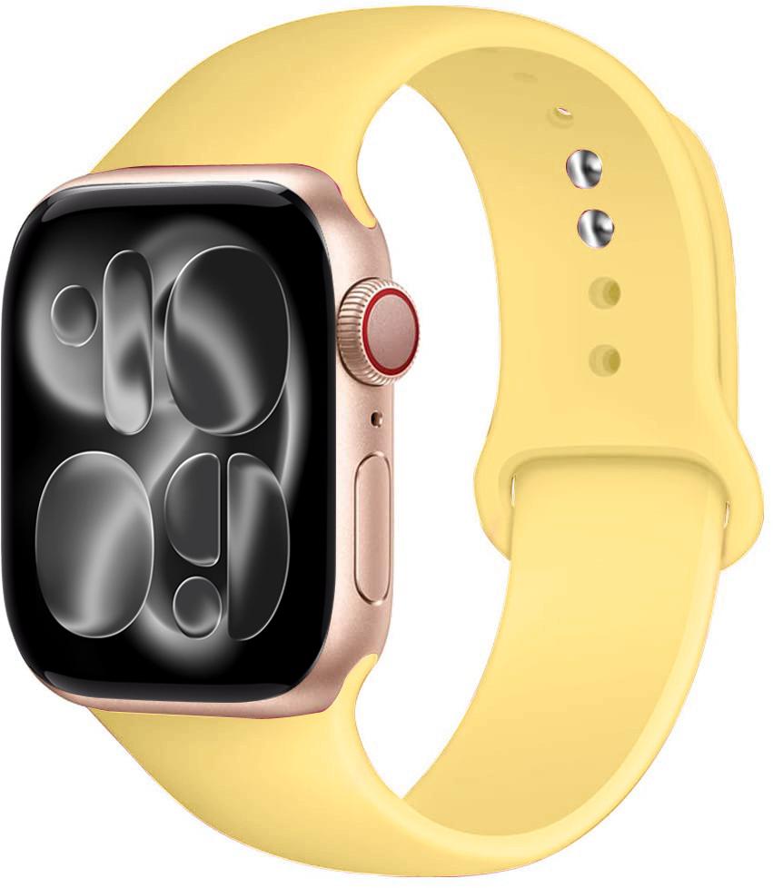 Силиконовый ремешок Для Apple Watch 11 band 44mm 40mm 49mm 45mm 41mm 38 46mm 42mm correa bracelet iWatch series 9 8 7 6 SE ultra 2 3