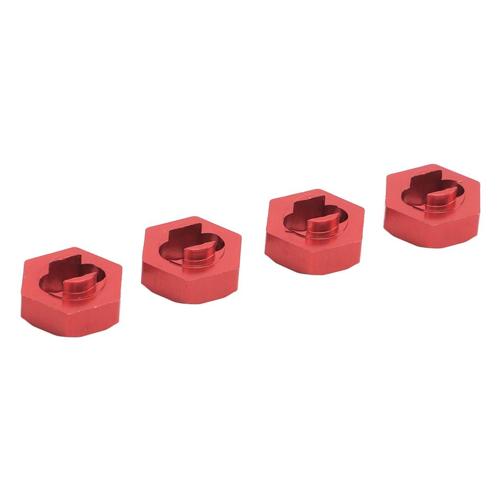 4PCS Wheel Hex Hub Adapter Aluminum Alloy Wheel Hex Coupler for LaTrax Teton 1Celsius18 RC Truck