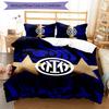 3pcs I-Internazionale Milano (8) Design Cover Set - HD Printed Bedding with 1 Cover and 2 Pillowcases - Perfect for Home and Dorm Decor
