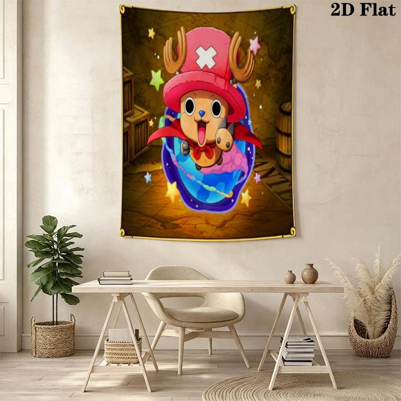One Piece Tapestry Wall Tapestry Background Cloth Fashion Print Work Of Art Wall Decoration Soft
