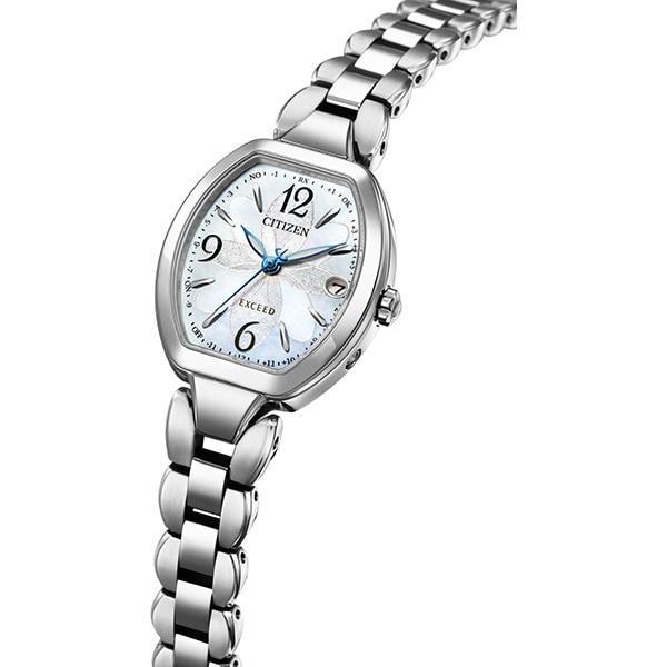 Citizen ES9480-56W ( Смотреть радиоуправляемую модель Titania Happy Flight EXCEED Eco-Drive) Часы-тонно