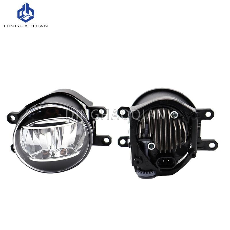 Fog Lights For Toyota 4Runner 4 Runner 2016 2017-2020 LED Fog Light for Headlight Fog Lamp Cover Grille Bezel Harness Switch Kit