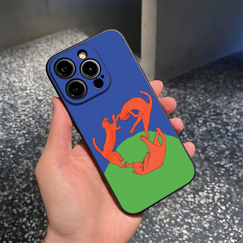 Чехол для телефона с картиной Матисса для 15 Pro Max Iphone 14 Pro Max 12 15 Plus 13 Pro 11 Xr X Xs 8 7 Plus Силиконовая задняя крышка