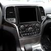 Углеродное волокно для Jeep Grand Cherokee 2011 года, аксессуары, приборная панель, GPS-навигация, крышка компакт-диска, центральная консоль