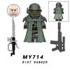 WM6147 WM6168 WM6169 Military Series SWAT Special Forces Building Block Commando Soldier City Police Cap Mini Action Figure Toys