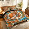 Custom Name,One Piece Pattern Bedding Home Decoration Birthday Gift ( 1 duvet cover + 2 pillowcase, without core),fan merchandise.