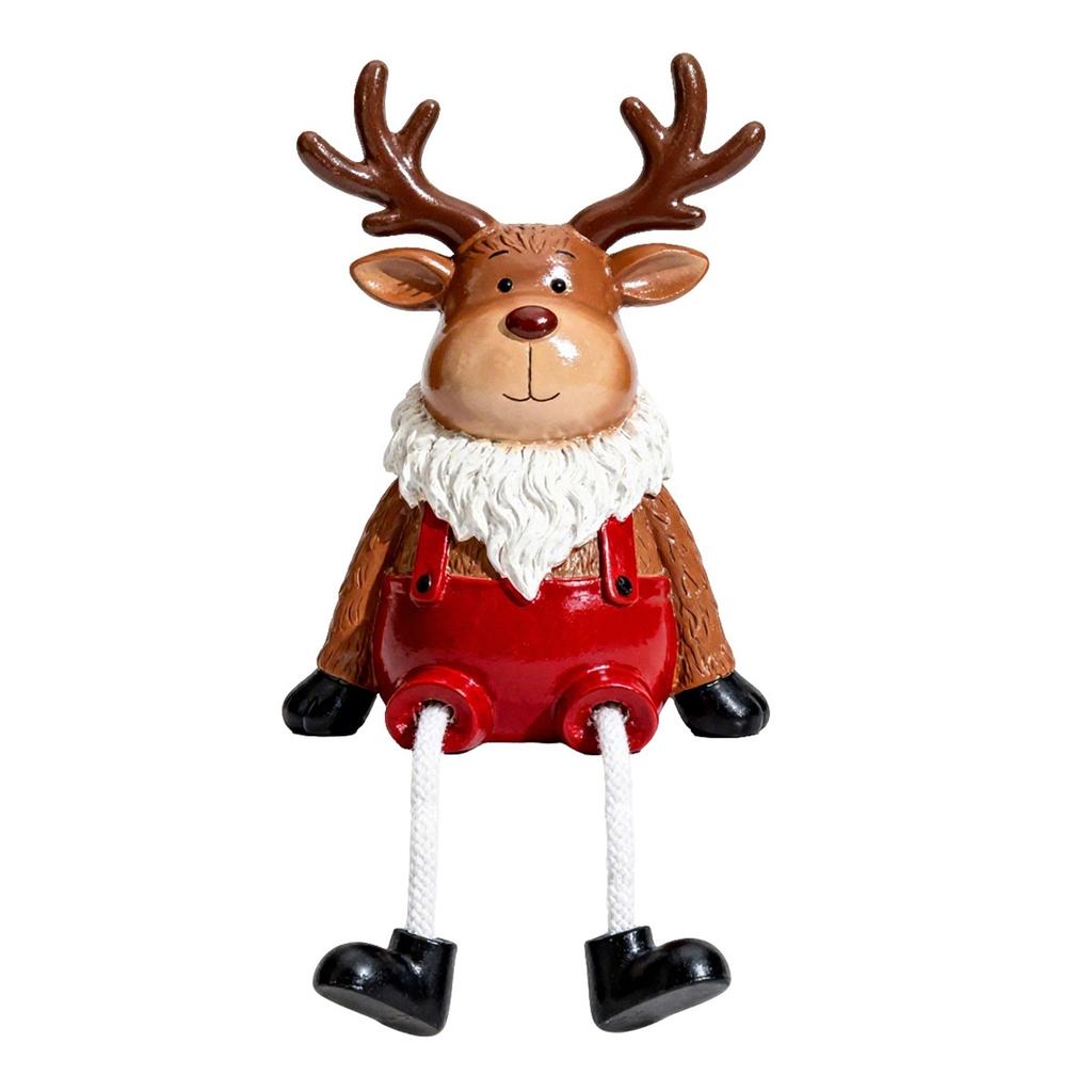 Рождественские подвесные украшения в виде лося из смолы, Рождественское украшение, Настольное украшение для окна, Креативный подарок