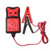 12V Electronic Automotive Relay Tester, Car Battery Diagnostic Checker Tools with Clips Relay Tester Automotive Kit for Auto Repairing (red)