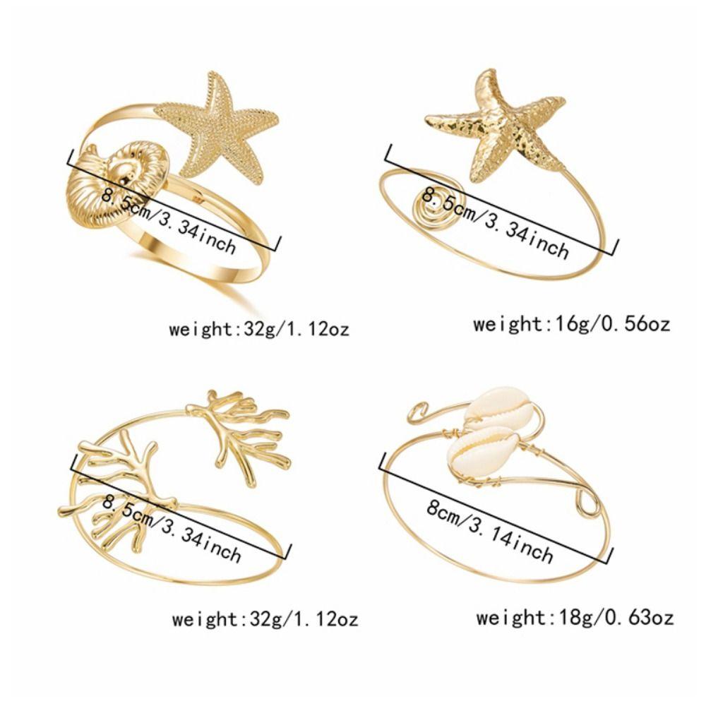 Adjustable Arm Bracelet Boho Beach Jewelry Trendy Arm Bangle For Women