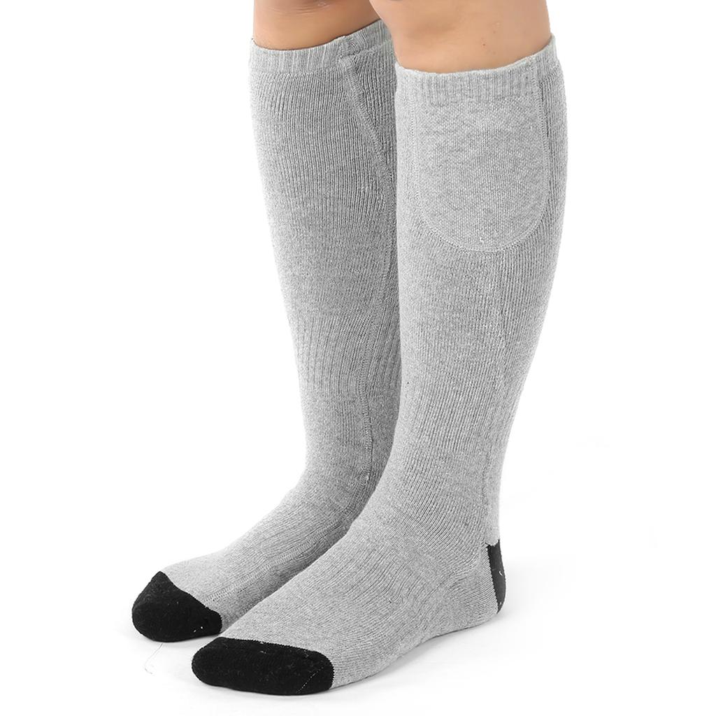 Electric Heating Socks Men Womens Battery Thermal Cotton Warming Winter Socks