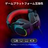 H510 RGB Wired Gaming Headset Surround Sound 53mm Audio Drivers with Memory Foam Ear Pads and Reliable Fabric Cover Headphones USB Powered with Zeus-X