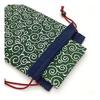 Kyoyu Made in Japan Goshuin-cho (Stamp Book) Case, Pouch, Drawstring Bag, 100% Cotton, Approx. 26.5×