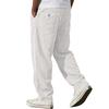 New men's American embroidered white label loose straight casual pants vertical stripes multi-pocket trousers