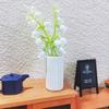 Dollhouse Potted Plant Realistic Mini Compact Lily of The Valley 1/12 Fine Workmanship Lifelike Dollhouse Miniature Plant