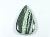 Натуральный зеленый швейцарский опал грушевидной формы кабошон кристалл россыпью драгоценный камень 69 карат. СК-1580