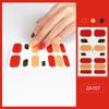 ZA Наклейка для ногтей Полный патч для ногтей Пленка для ногтей Пленка для ногтей Наклейка для ногтей Инструменты для ногтей Прочный водонепроницаемый ручной