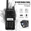 1PC Baofeng BF-A58s Walkie Talkie Tri-Band Radio Waterproof 10W High Power 3500mAh Amateur Handheld Ham Two Way Radio Upgrade Transceiver