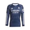 adidas Real Madrid 25/26 Long Sleeve Away Jersey 'Legend Ink'