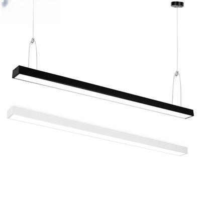 Модульный светодиодный офисный подвесной линейный светильник