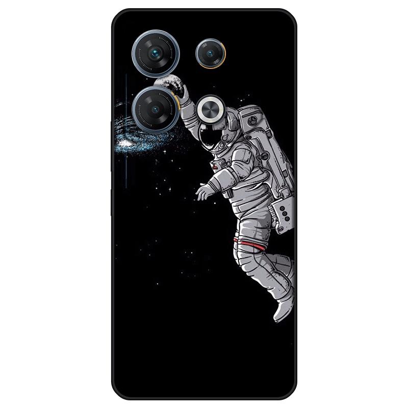 Для Infinix GT 10 Pro Корпус Окрашенная задняя крышка из ТПУ Мягкий силиконовый чехол Infinix GT 10 Pro