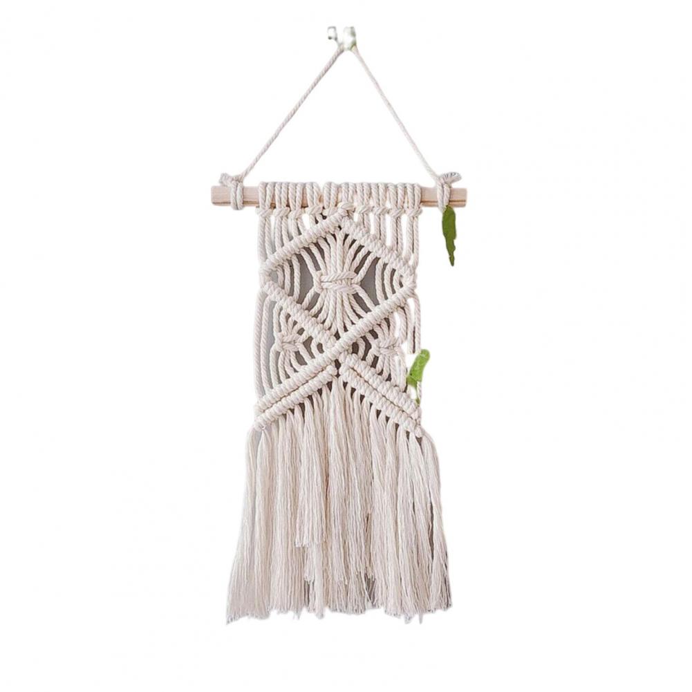Макраме Настенное Панно Бохо Гобелен Тканый Богемный Настенный Декор Ручное Ткачество Ландшафтный Настенный Гобелен украшение дома