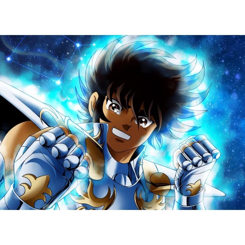 Japanese Anime Zodiac Saints Pop Classic Saint Seiya Rozan Dragon Art Poster Canvas Painting Wall Prints Picture Room Home Decor