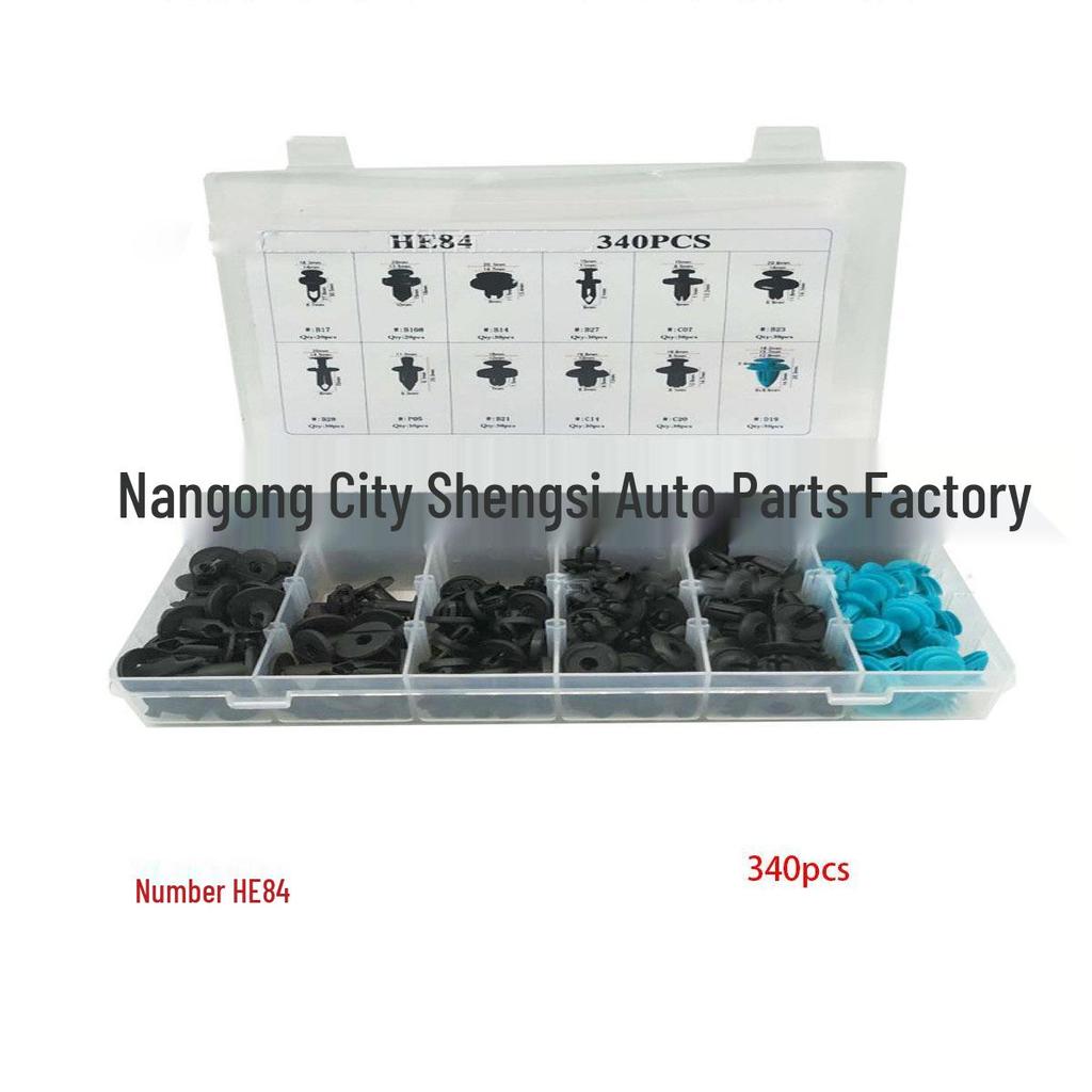 170pcs Car Trim Clips for Toyota, Honda, Buick, BMW - Snap-In Fasteners for Panels and Lining