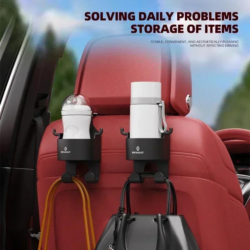 2026 Hot For Renault Hub Caps Car mounted cup holder hook multifunctional automotive products interior cup holder for Renault Sp