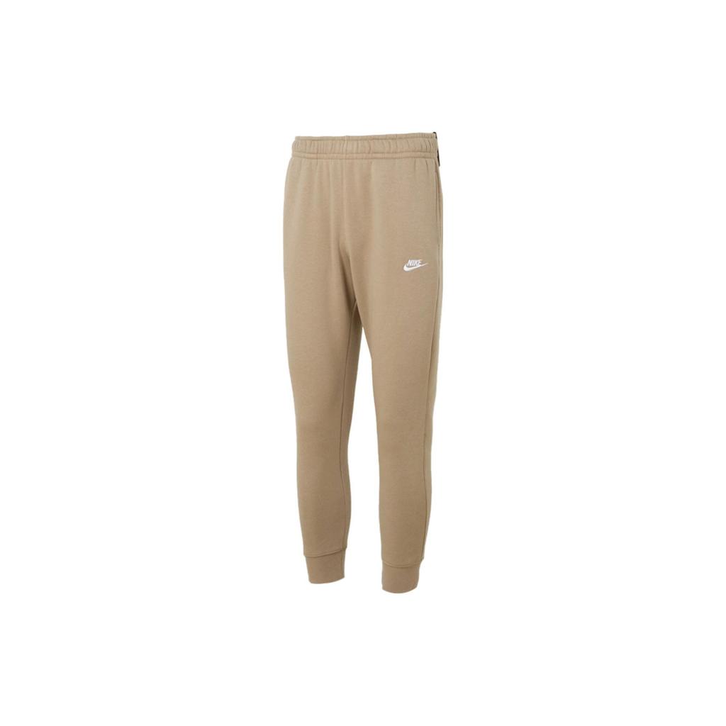 Nike Коллекция Sports Life Повседневные брюки Мужские Хаки Утепленные на флисе С манжетами BV2672-247