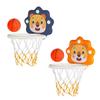 Mini Basketball Basket with Ball for Children with Suction Cup Lion 3