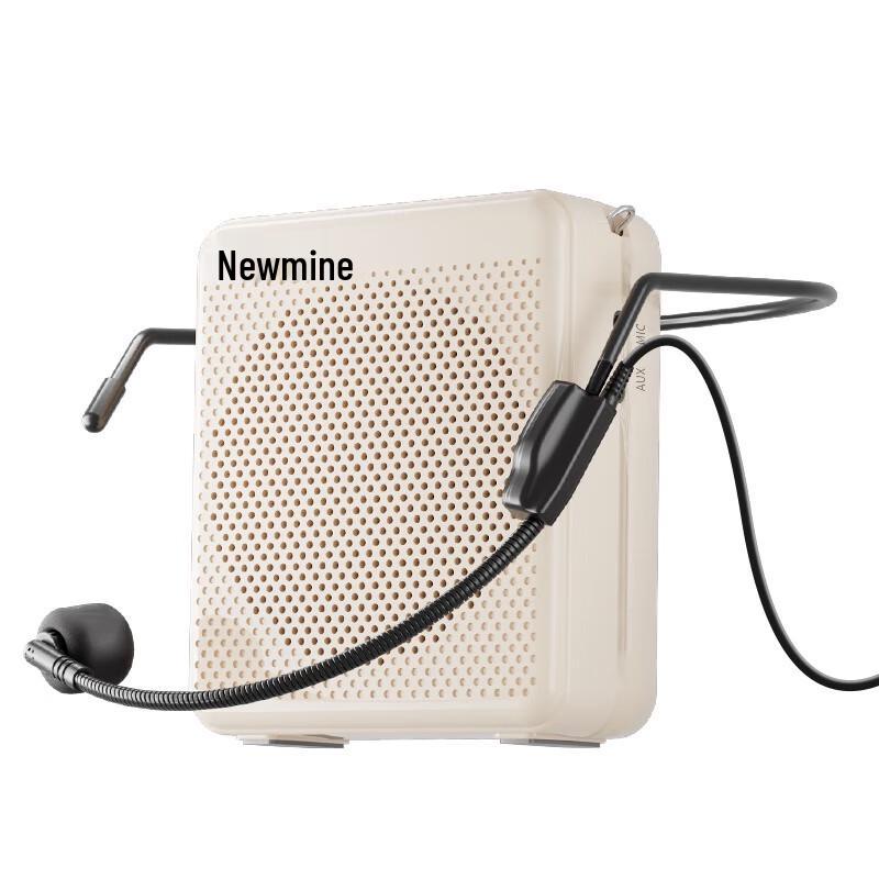 NEWMINE U-105 Portable Voice Amplifier with Bluetooth Speaker and Microphone CN plug (adapter included)