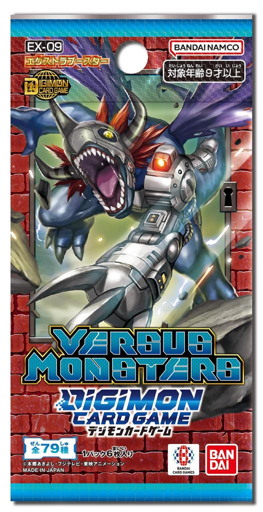 Bandai Карточная игра Digimon Дополнительный бустер VERSUS MONSTERS 24 упаковки [EX-09] (BOX)