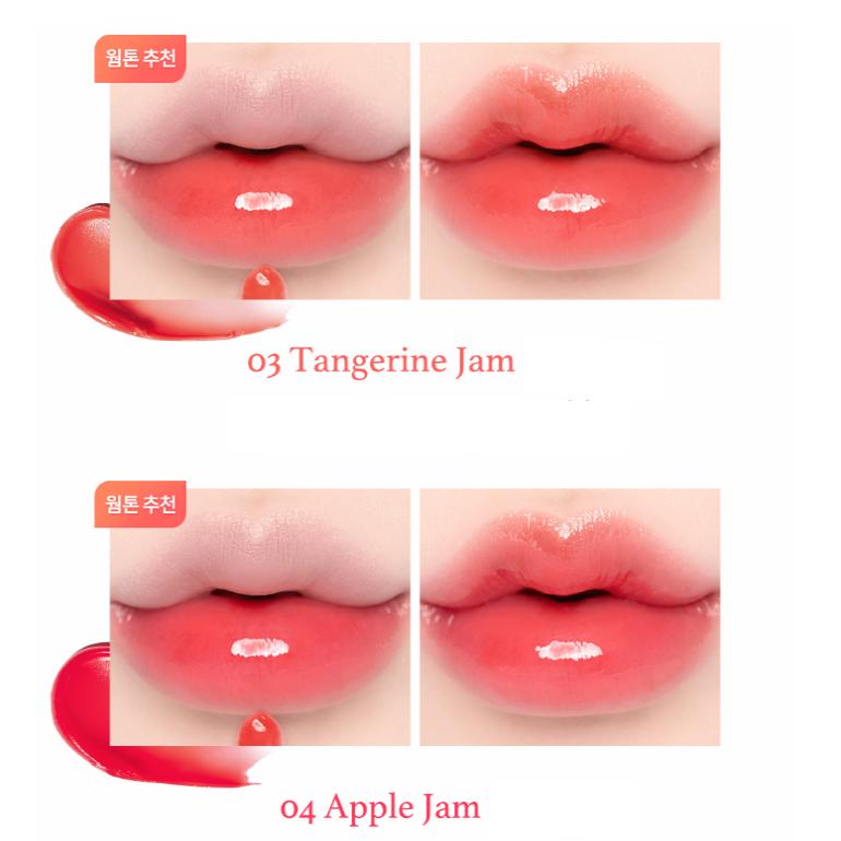 DASIQUE Фруктовый джем для губ 4г 10 цветов