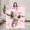 Супер Мягкий Плед Littlest Pet Shop Премиум Фланелевый Флис Легкий Плед для Кровати Супер Уютные Пледы Всесезонное Использование